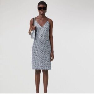 Burberry Monogram Midi Dress - New with Tags